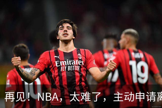 再见！NBA，太难了，主动申请离队，才22岁的超级天才啊